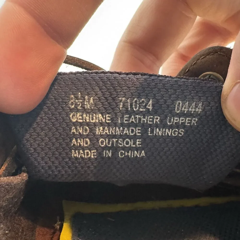 S Timberland Men's‎ Sz 8.5 M BROWN Loafers Boat Slip On Shoes
